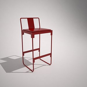 3D mingx bar stool model