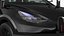 Polizeiauto Tesla Model Y leuchtet auf
