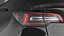 Polizeiauto Tesla Model Y leuchtet auf