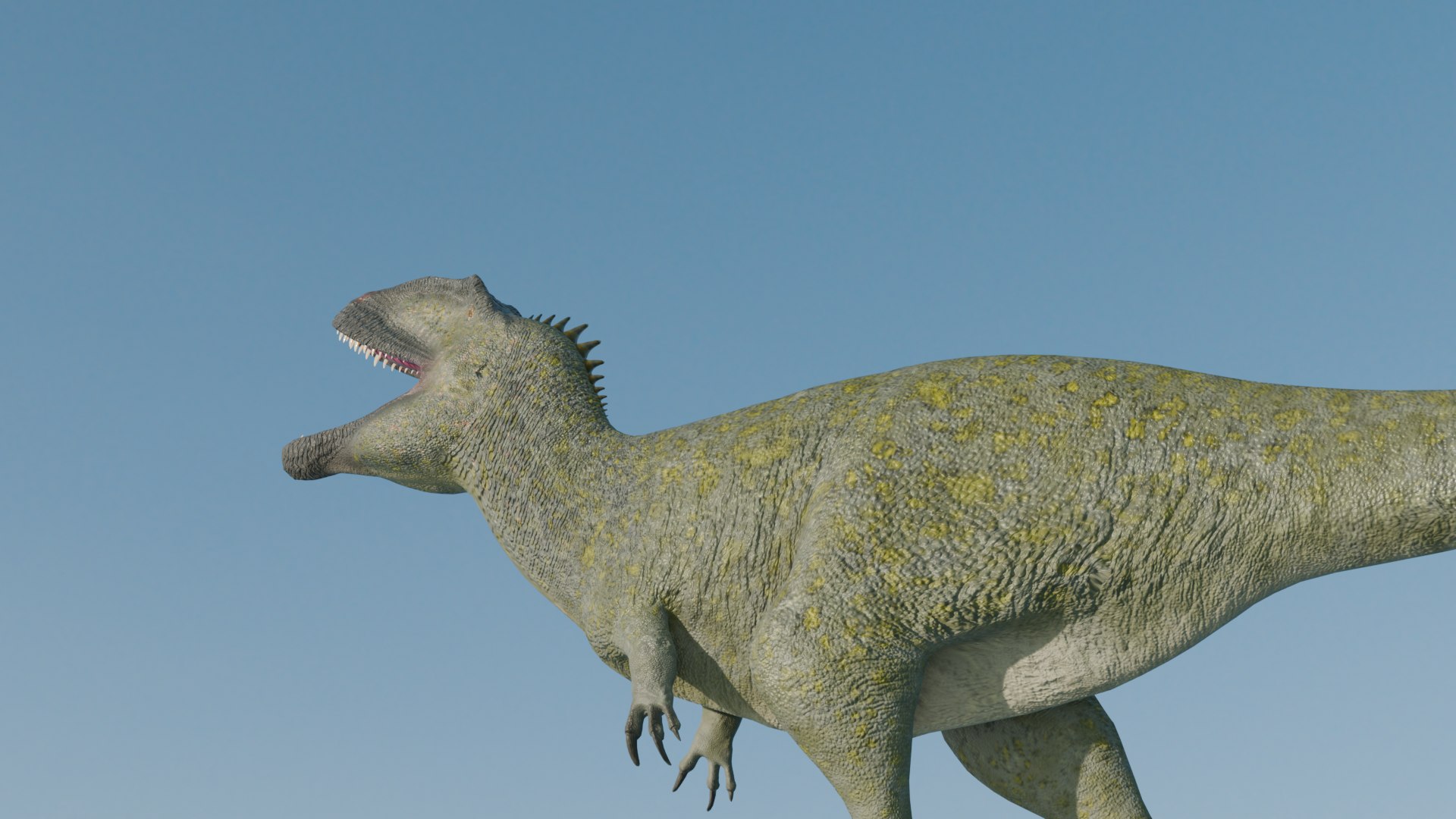 3D Model Carcharodontosaurus Lowpoly 3D Model - TurboSquid 2367609