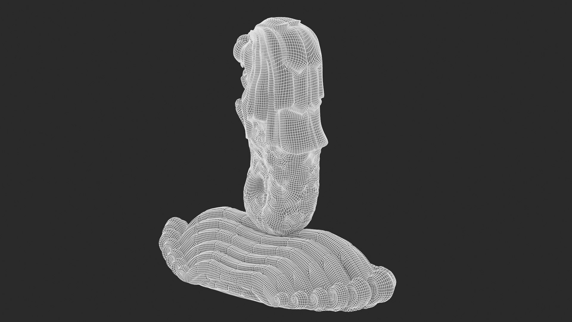 3D Model Merlion Statue - TurboSquid 1760558