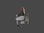 Rubinetto del gas da cucina giapponese retrò low-poly