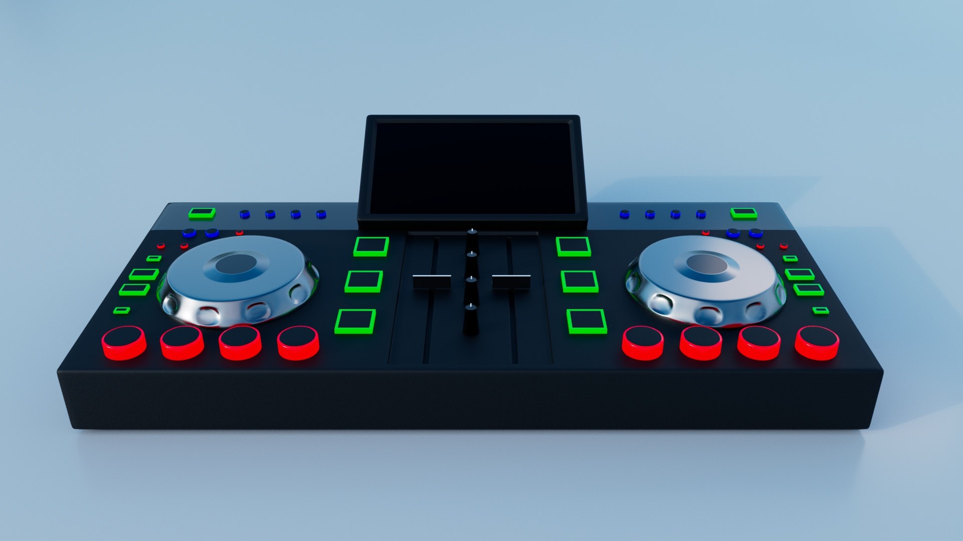 3D Model DJ Controller - TurboSquid 2014613