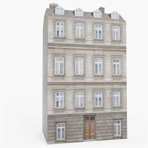 3D model city house