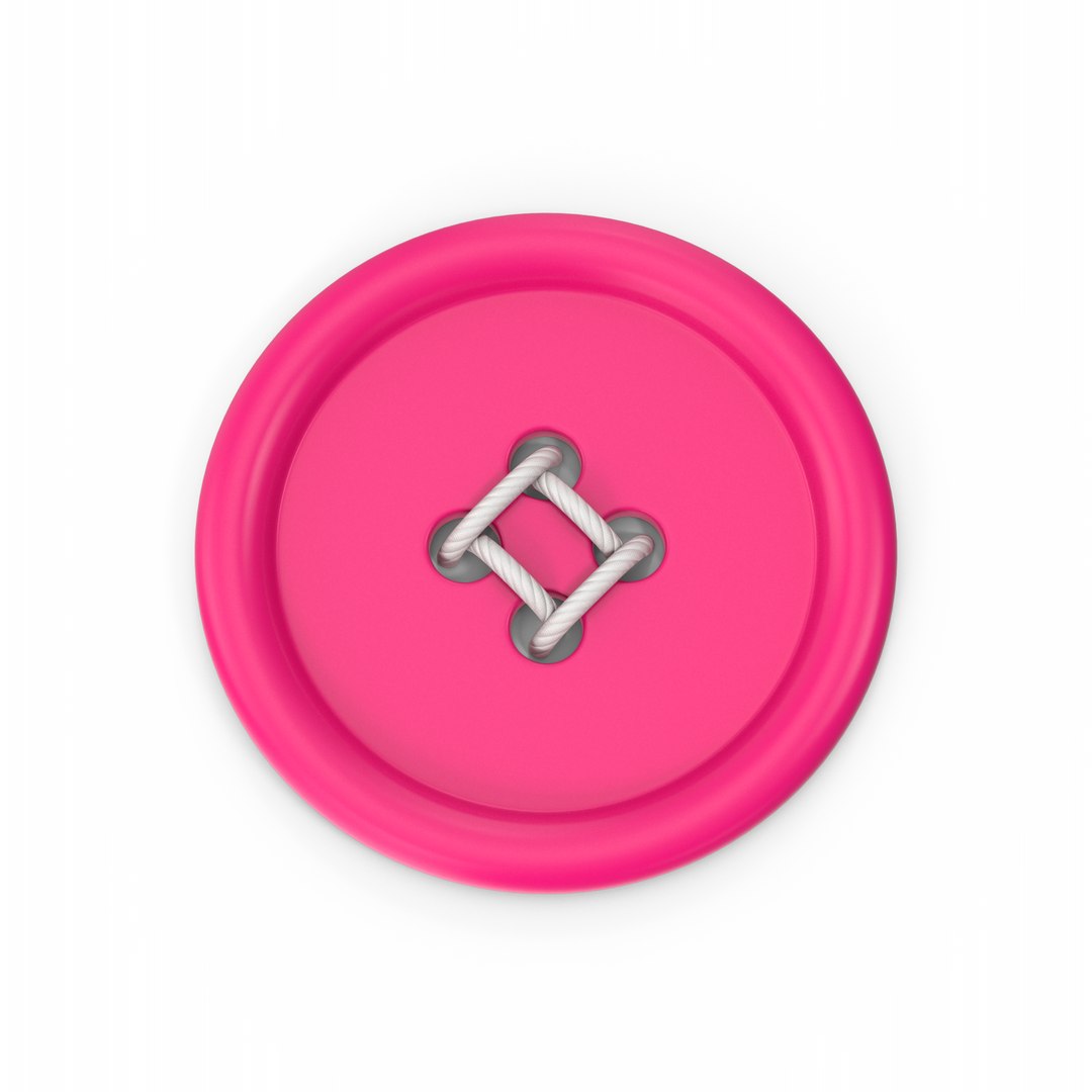 3D Cloth Button Model - TurboSquid 2228178