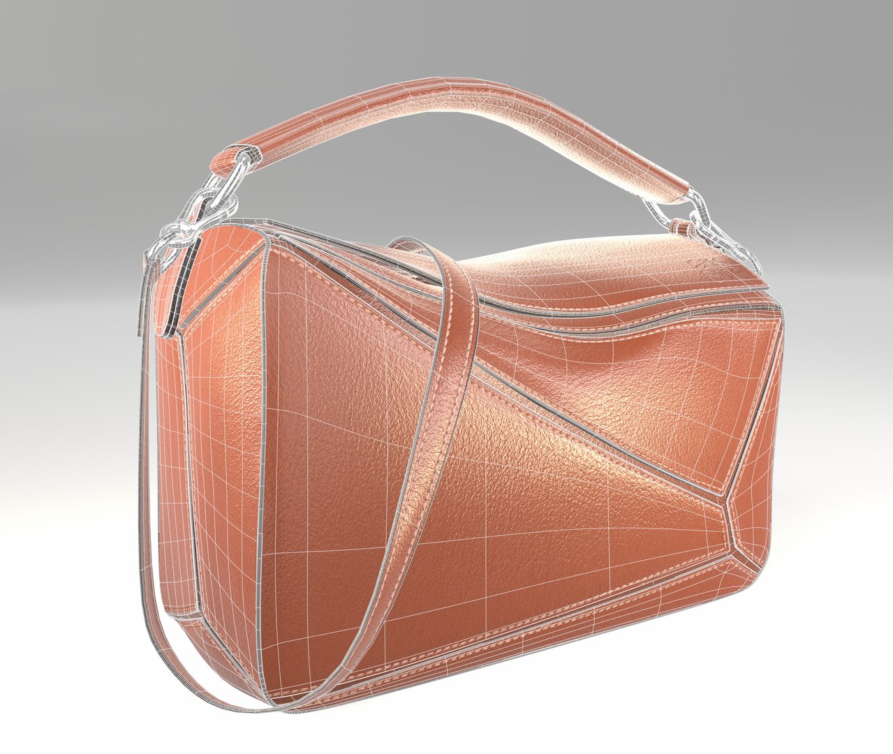 LOEWE Nano Puzzle bag 3D model