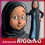 Arabic Woman Cartoon Characater