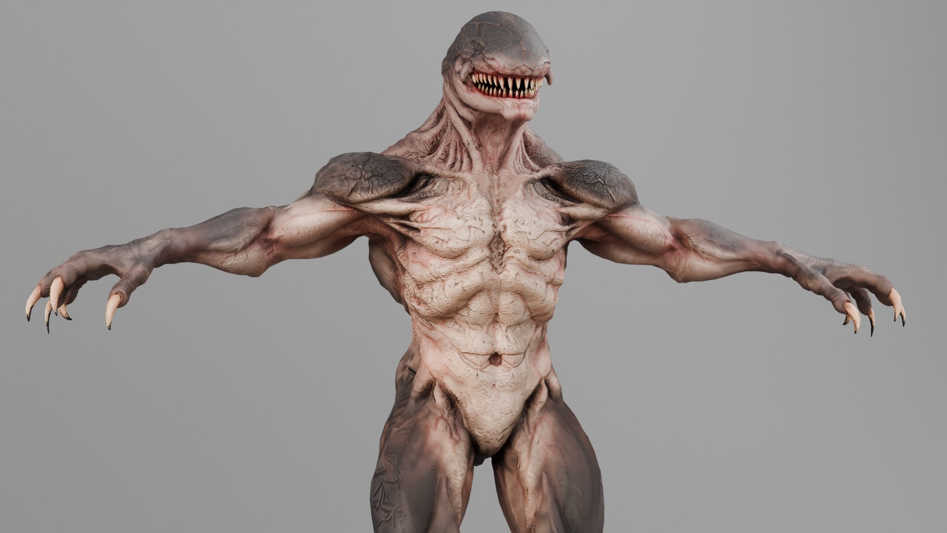 Alien Creature Monster 3D model https://p.turbosquid.com/ts-thumb/ob/yPBD96/JY/9/png/1790349551/1920x1080/fit_q87/34b56a6d655a5ef7b6bf3ceb049362667b35999b/9.jpg