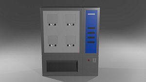 3D Vending Machine model