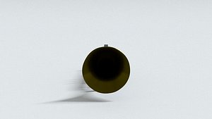 laos Trumpet 3D model