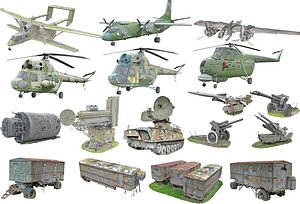 3D War Scans Pack