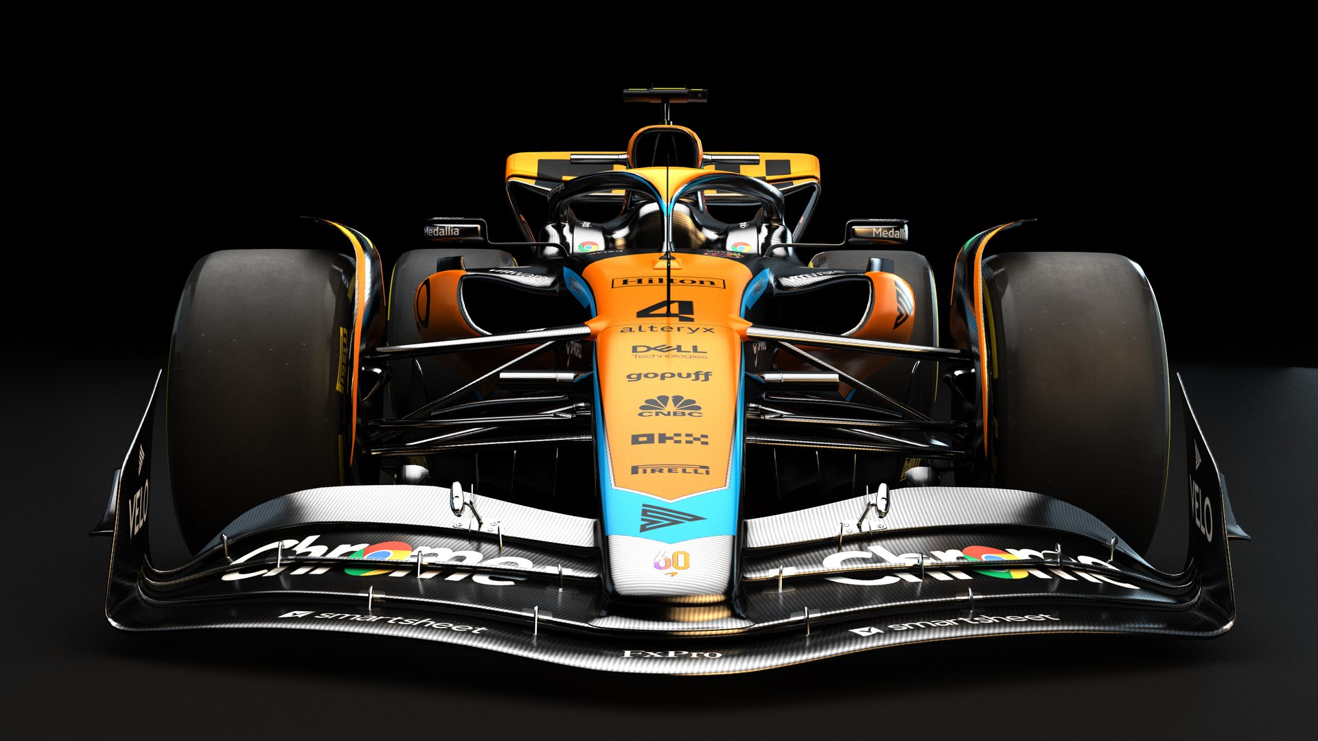 F1 Mclaren MCL60 Season 2023 3D - TurboSquid 2044145