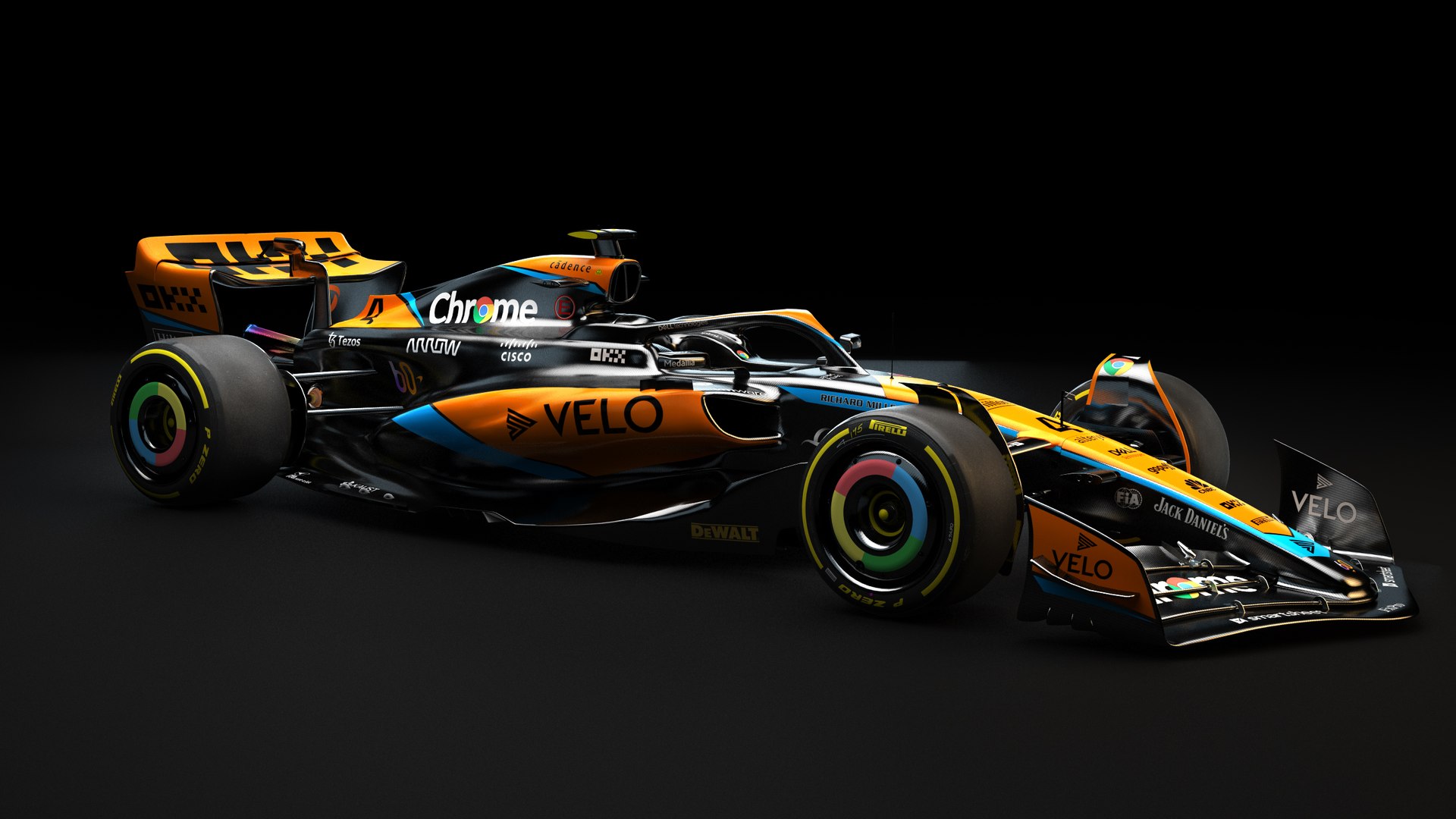 F1 Mclaren MCL60 Season 2023 3D - TurboSquid 2044145