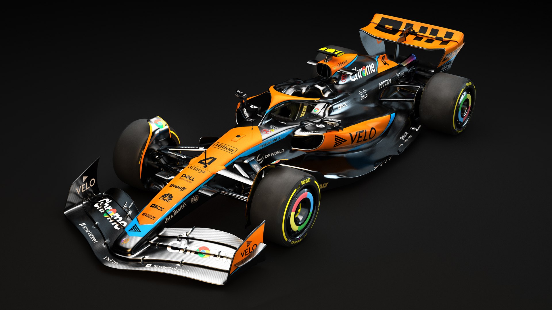 F1 Mclaren MCL60 Season 2023 3D - TurboSquid 2044145