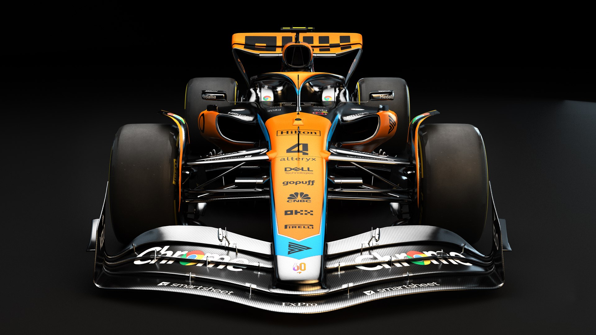 F1 Mclaren MCL60 Season 2023 3D - TurboSquid 2044145