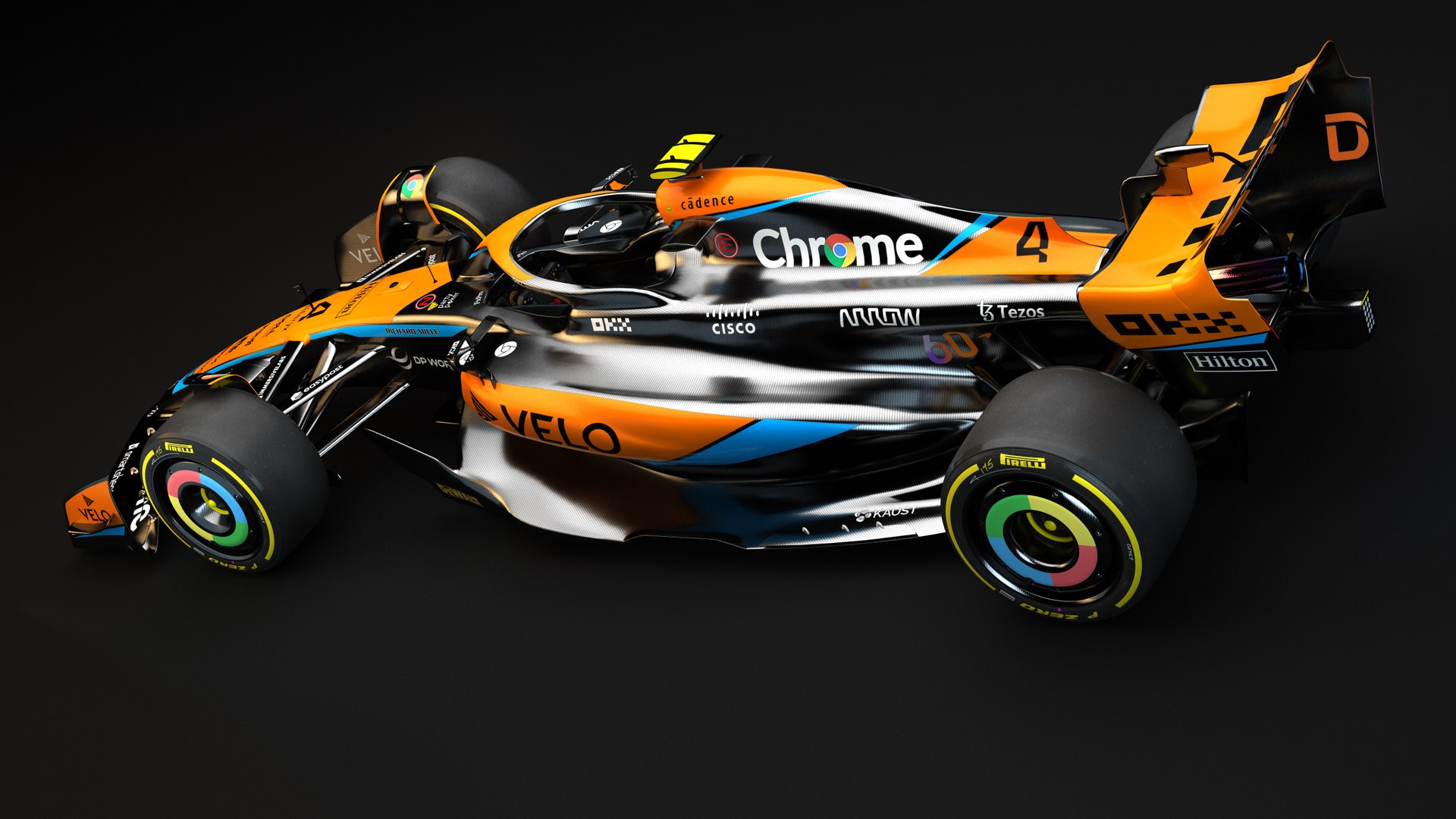 F1 Mclaren MCL60 season 2023 3D - TurboSquid 2044145