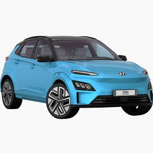 Hyundai Kona Electric 2021 Opening Doors and Trunk