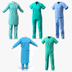 Doctor Clothing Collection 2 3D model