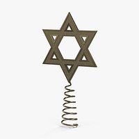 Star of David Tree Topper