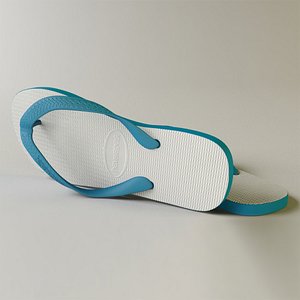 3d havaianas sandals model