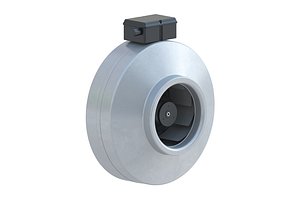 Industrial fan round