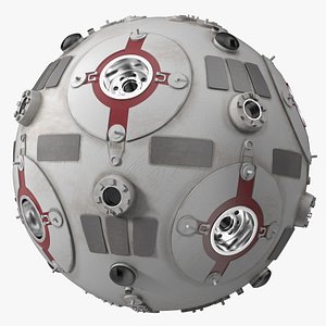 Floating Jedi Marksman-H Combat Training Remote 3D model