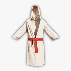 Bathing Robe - Marvelous Designer - Bath Robe