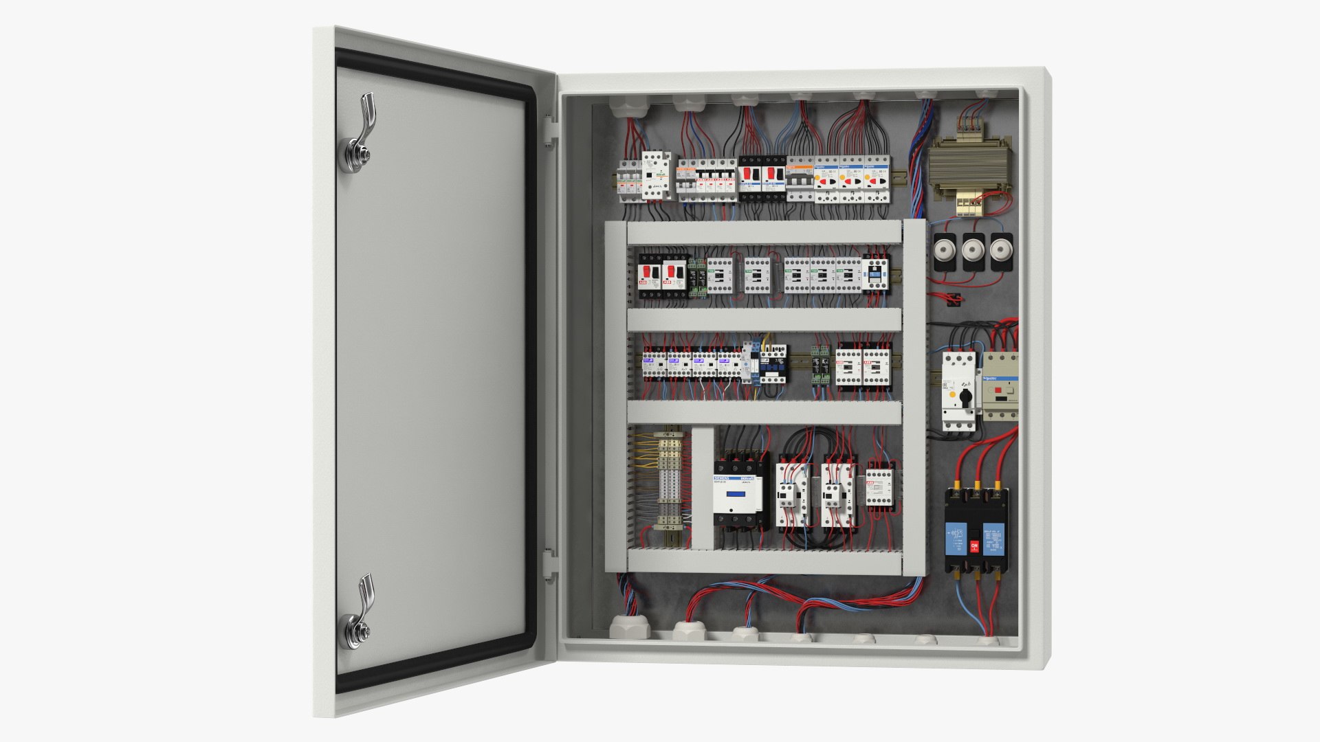 Electrical Panel 3D model preview
