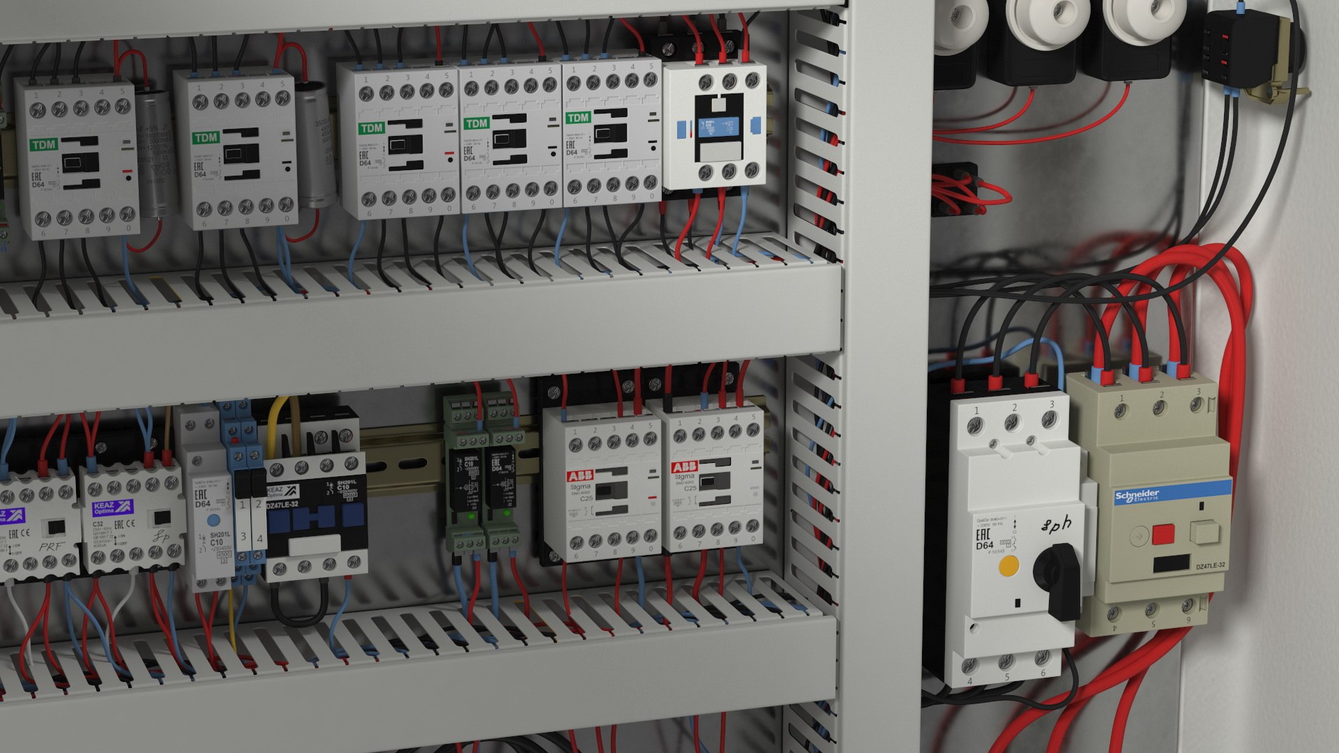 Electrical Panel model TurboSquid 1980689