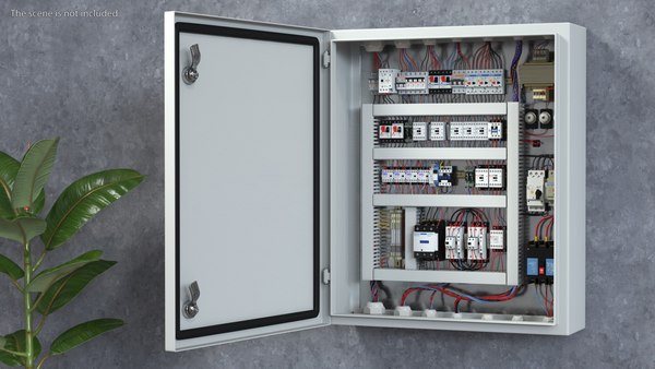 modelo 3d Panel electrico - TurboSquid 1980689
