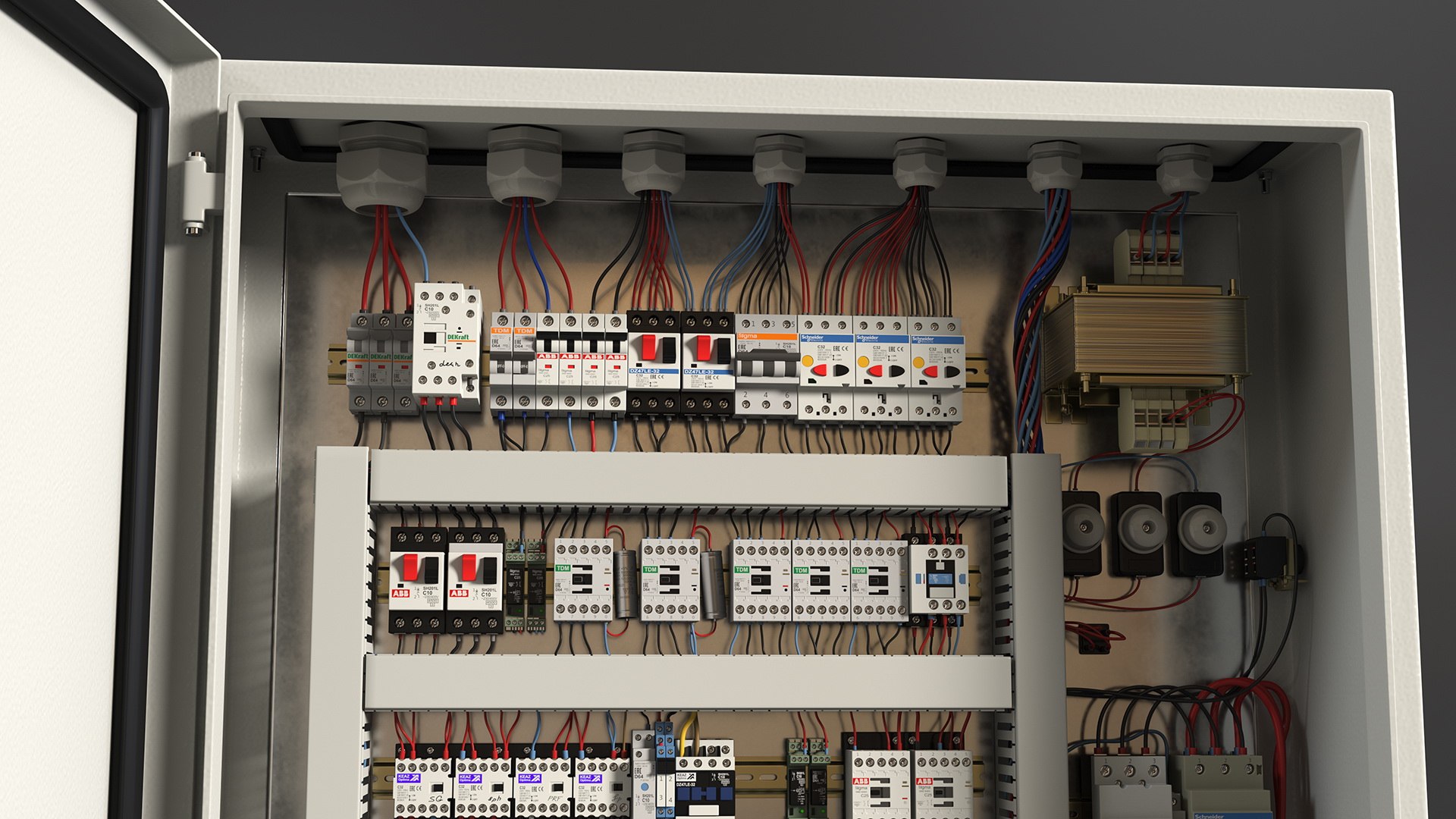 Electrical Panel model TurboSquid 1980689