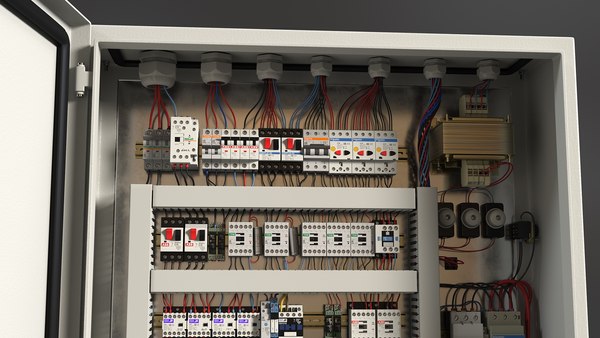 modelo 3d Panel electrico - TurboSquid 1980689