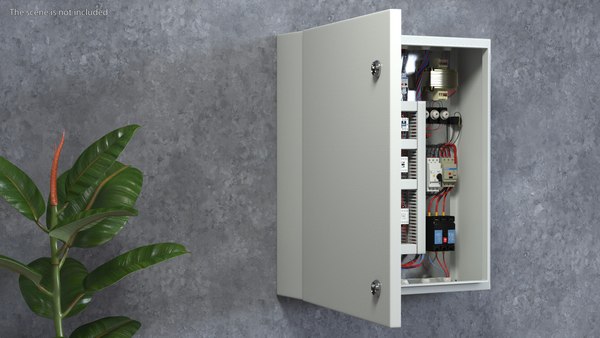 modelo 3d Panel electrico - TurboSquid 1980689