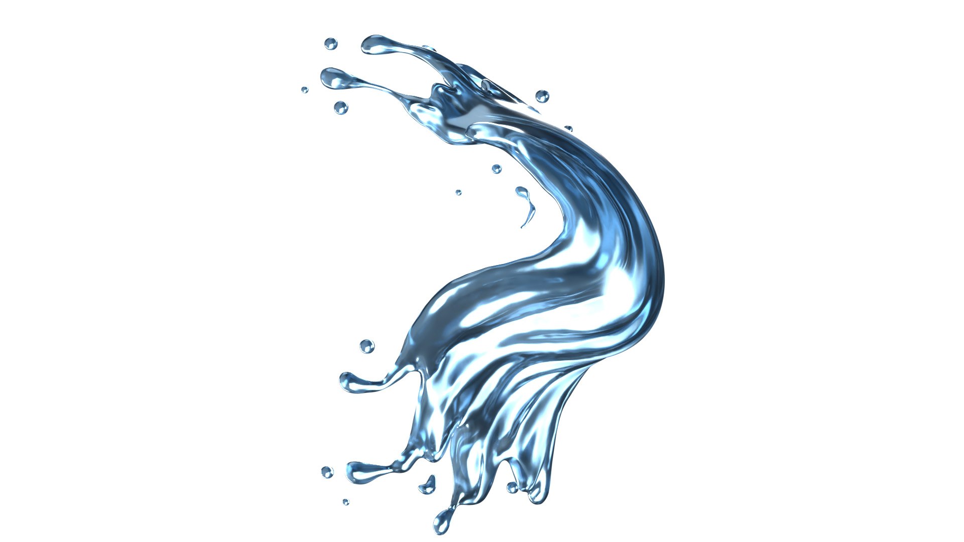 Splash Water 20 model - TurboSquid 2177425