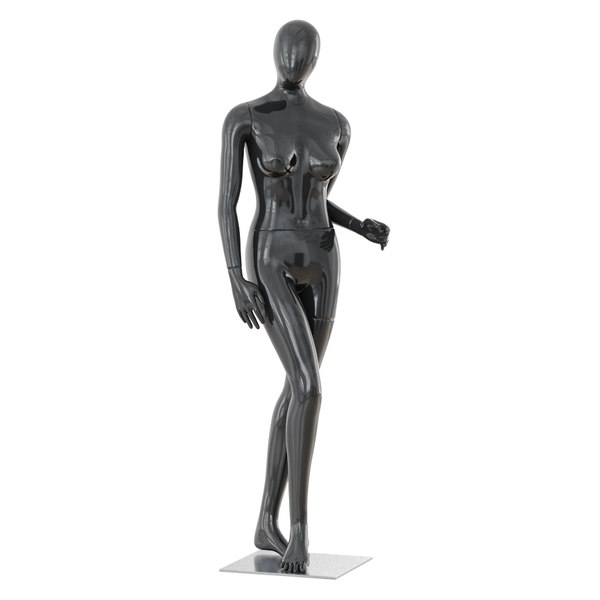 abstract female mannequin 3D model