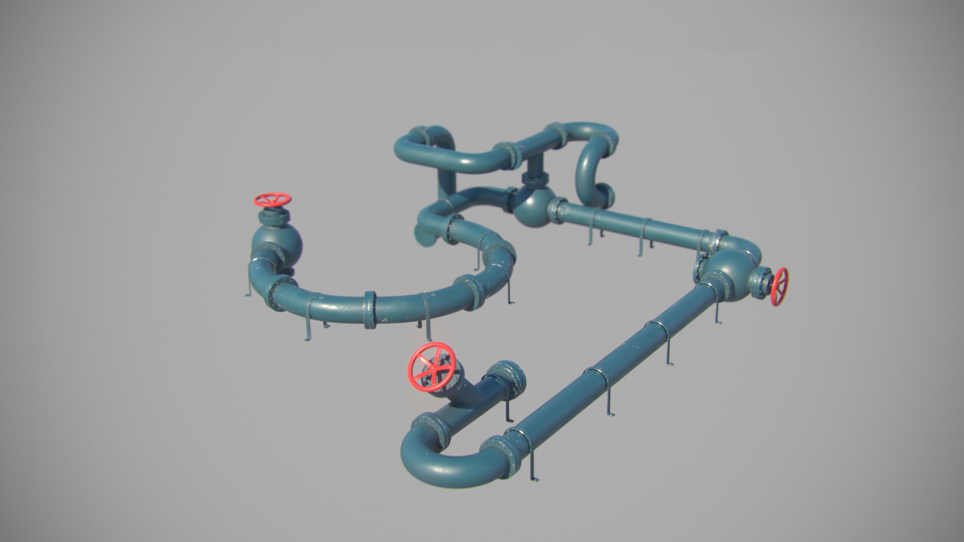 modelo 3d Tuberías modulares Modelo 3D Lowpoly gratis - TurboSquid 1676608