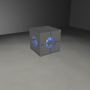 sci-fi cargo container 3D model