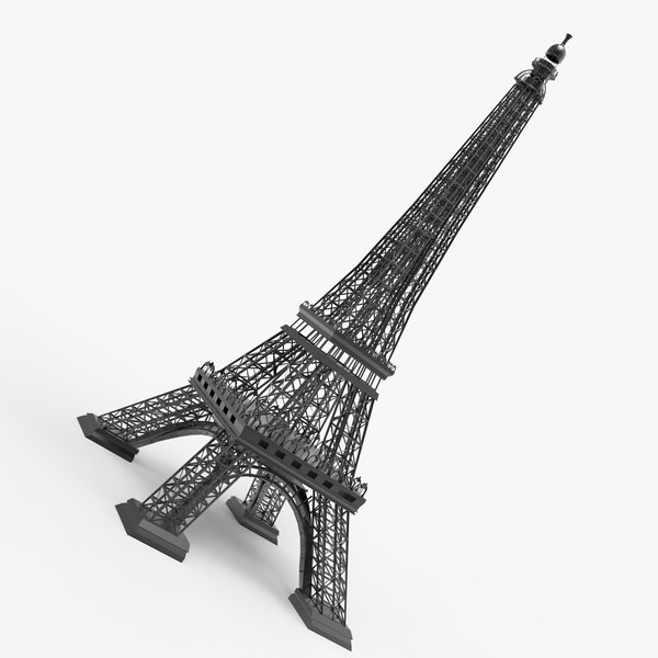 modèle 3D de Tour Eiffel France modèle d'impression 3D