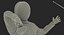 french olympic fencers fight 3D model