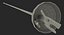 french olympic fencers fight 3D model