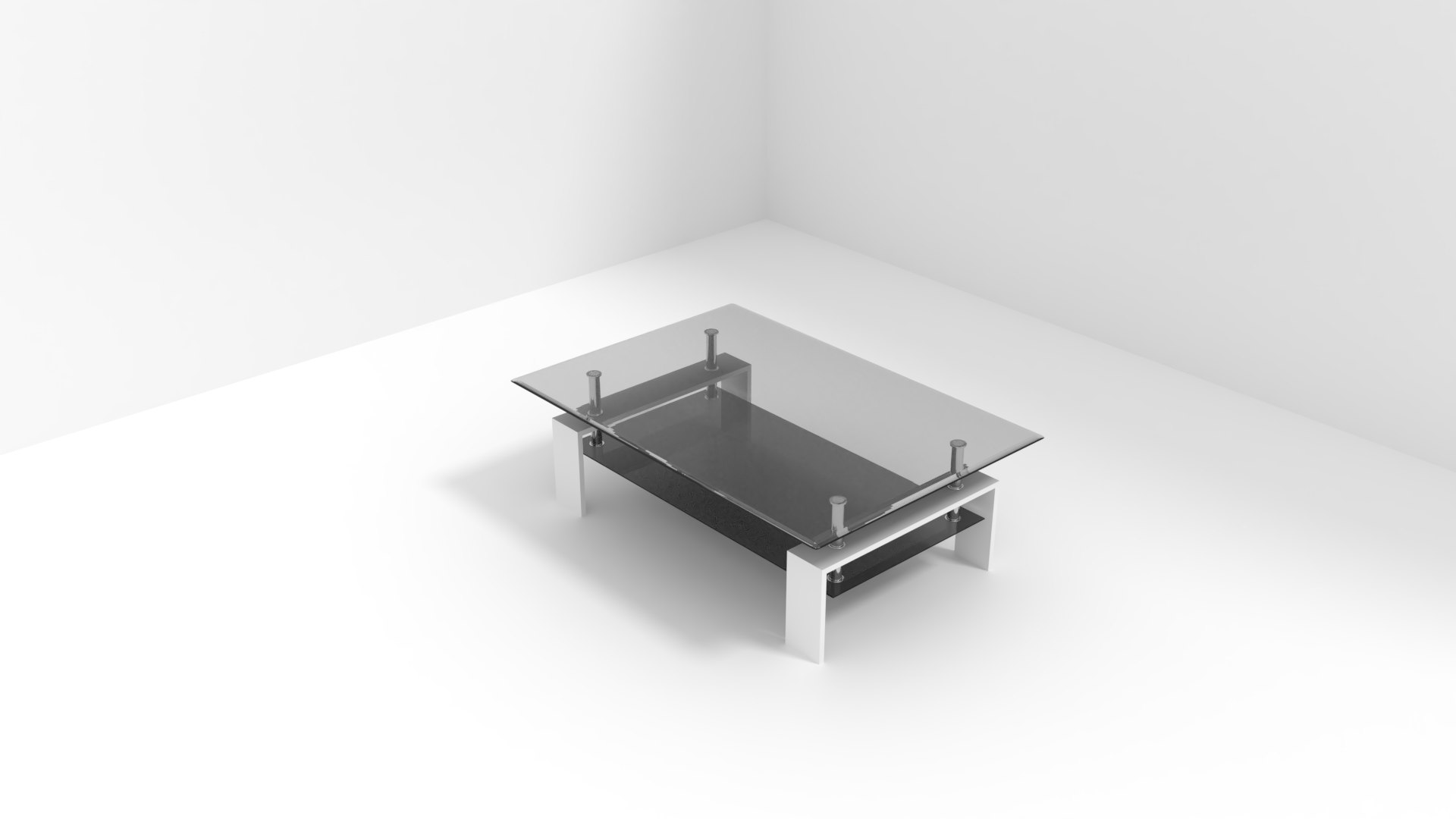 Livingroom table - glass model - TurboSquid 1423592