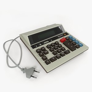 sharp compet 3D model