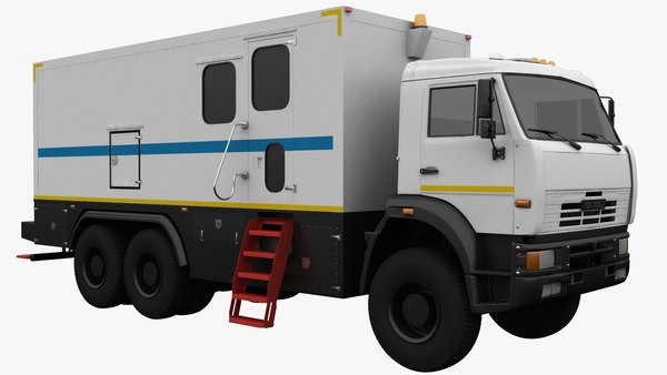 kamaz oil gas 3D