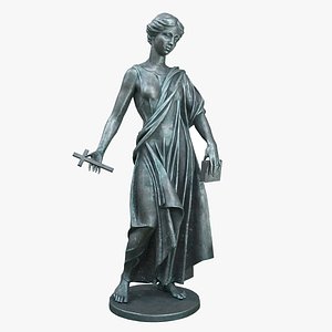 Religious woman statue