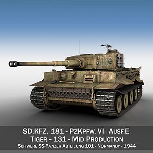 Panzer VI - Tiger - Mid Production