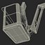 Telescopic Boom Lift 3D Model