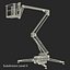 Telescopic Boom Lift 3D Model