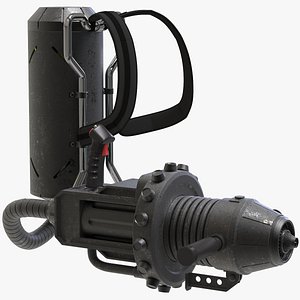 3D fantasy launcher model