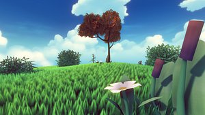 Stylized Tree pack 3D model