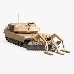 3D M1150 Assault Breacher Vehicle Simplified